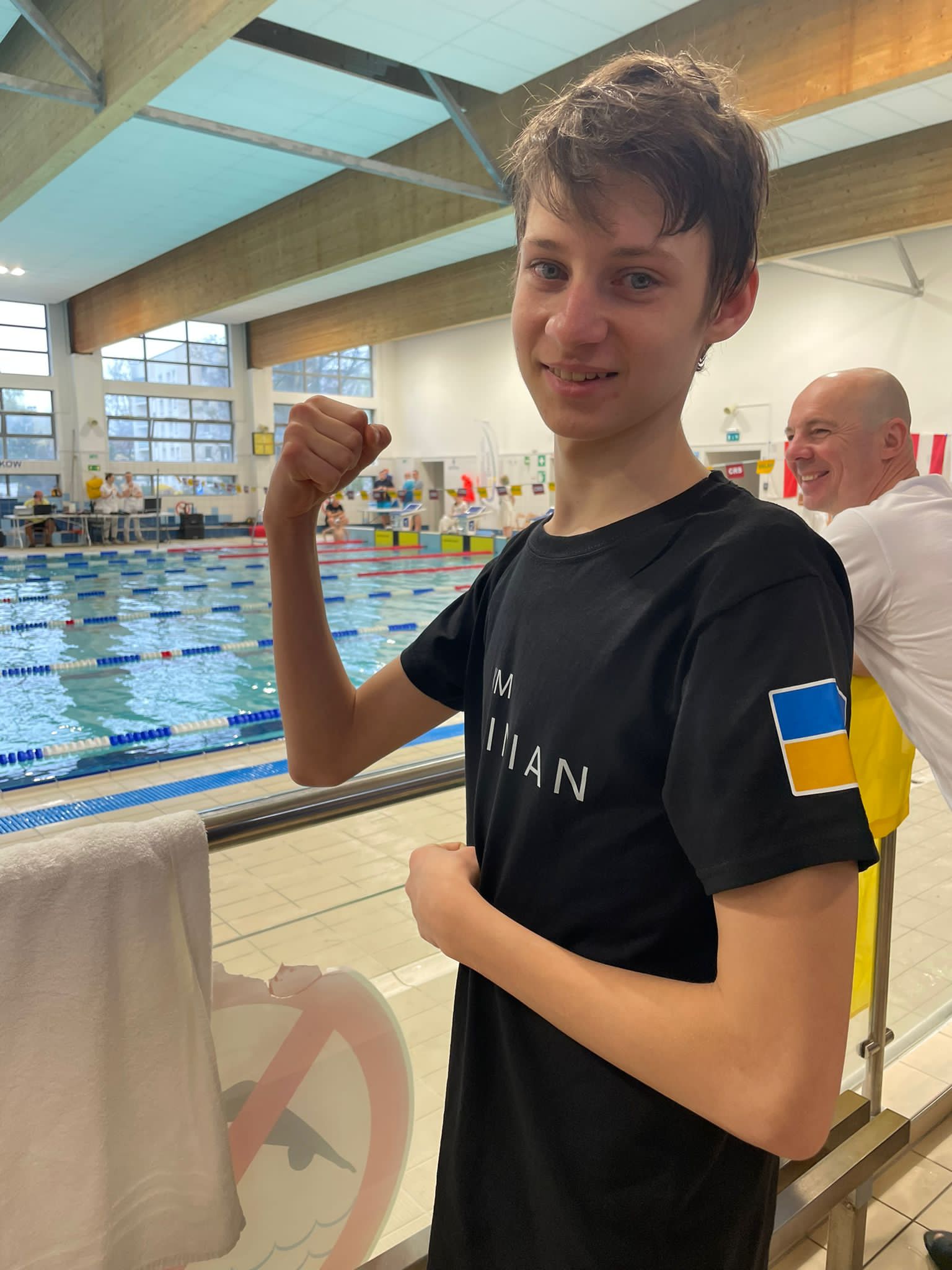 Danylo Myroshnyk schwimmt Bestzeiten in Warschau Frankenthaler